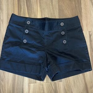 Express High Waist Black Shorts